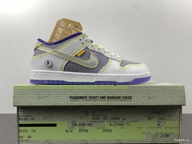 Cheap Nike Union Dunk Purple Court DJ9649-500 Pack Passport Low 0303