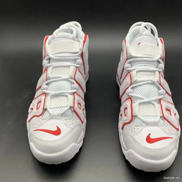 Onekick Uptempo Air Varsity White Red 415082-108 Outline Nike More 0302