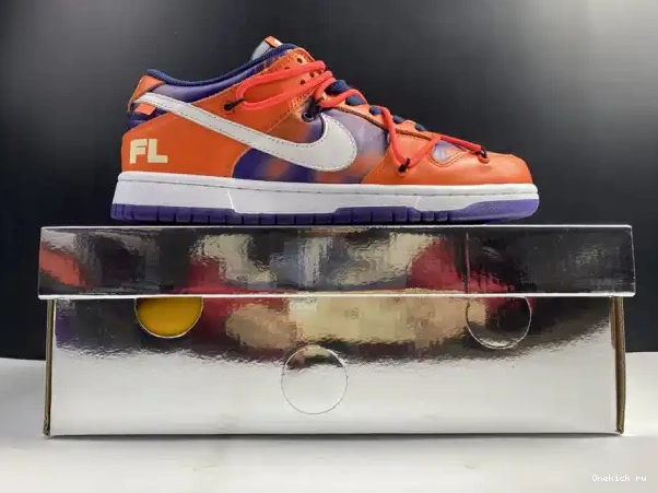 Onekick DUNK OFF-WHITE X WHITE PERPLE NIKE CT0856-801 SB LOW ORANGE 0303