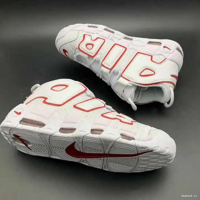 Onekick Uptempo Air Varsity White Red 415082-108 Outline Nike More 0302