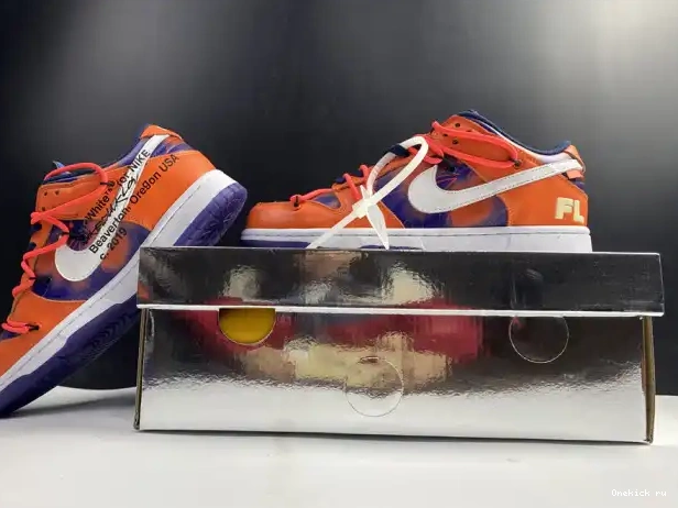 Onekick DUNK OFF-WHITE X WHITE PERPLE NIKE CT0856-801 SB LOW ORANGE 0303