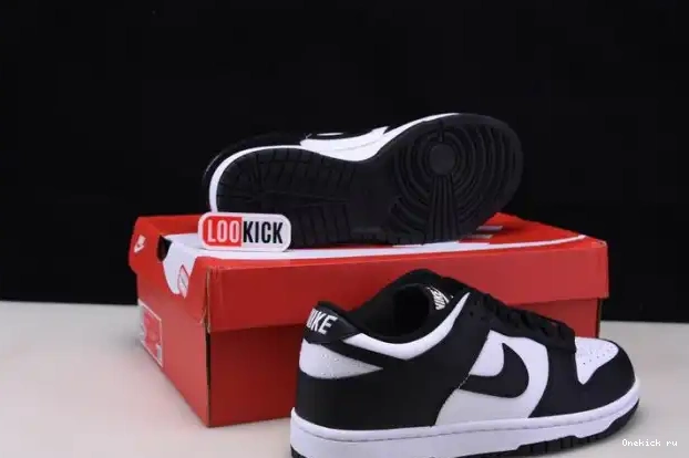 Reps (2021) Low Nike Black Retro Dunk White DD1391-100 0302